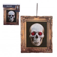 Cuadro Calavera con Luz