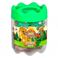 Bote 24 Dinosaurios con Tapiz