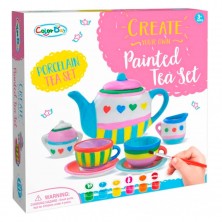 Juego Té Cerámica para Pintar