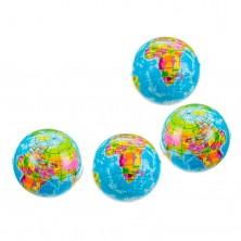 Mini Pelota Globo Terráqueo 10 cm