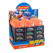 Maleta Expositor con 5 Coches Miniatura