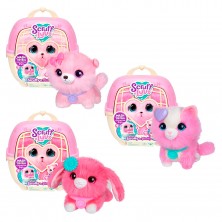 Transportín con Perro Rosa