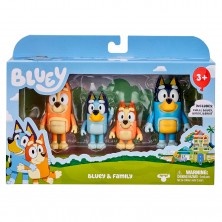 Pack 4 Figuras Bluey