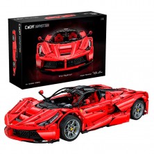 Construcción Coche Deportivo Rojo 4739 Piezas