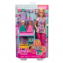 Barbie Doctora con 2 Bebés