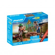 Playmobil Paleontólogos 71805