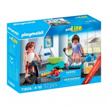 Playmobil Entrenamiento Físico 71806