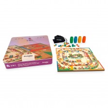 Juego Mesa Parchís / Oca Madera