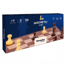 Ajedrez / Damas Magnético Plegable