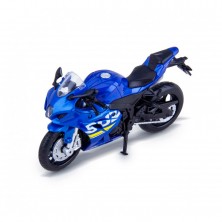 Moto Suzuki Azul 1:18