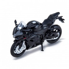 Moto Suzuki Negra 1:12