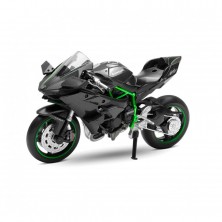 Moto Kawasaki Ninja Negra 1:18