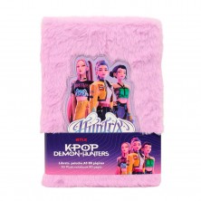 Libreta A5 con Pelo K-Pop