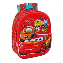 Mochila 3D Cars 27 x 10 x 33 cm