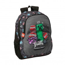 Mochila Grande Minecraft 32 x 44 cm