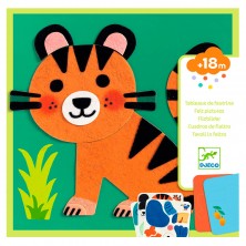 Djeco Cuadros con Fieltro Animales