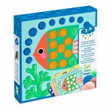 Djeco Colorear Océanos con Plastilina