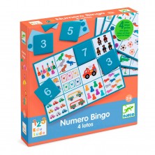 Djeco Juego Aprender Números Bingo