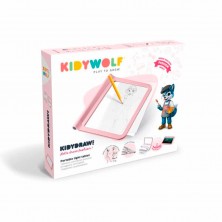 Pizarra Luminosa Kidydraw Vestidos Rosa