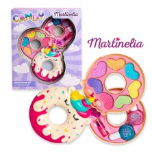 Estuche Maquillaje Plegable Forma Dónut