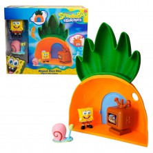 Casa Piña con 2 Mini Figuras Bob Esponja