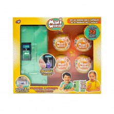 Pack Nevera + 4 Bolas Mini World