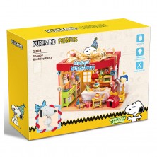 Maqueta Fiesta Cumpleaños Snoopy