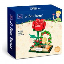 Construcción Figura Petit Príncep con Rosa 196 Piezas