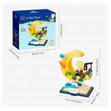 Construcción Figura Petit Príncep con Luna 207 Piezas