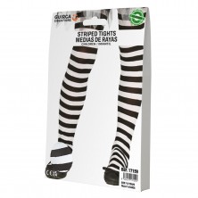 Medias Rayas Negras y Blancas Talla 3-6 Años