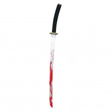 Espada Samurái con Sangre 97 cm