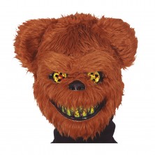 Máscara Oso Terror con Pelo