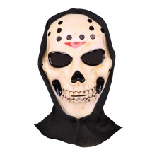Máscara Calavera Hockey con Capucha