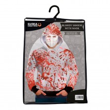 Máscara con Sudadera Ensangrentada