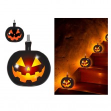 Pack 5 Globos Calabaza Negra con Luz