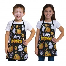 Delantal Infantil Happy Halloween