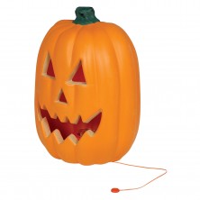 Calabaza Alargada con Luz 40 cm