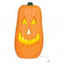 Calabaza Alargada con Luz 70 cm