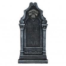 Lápida Killed By Death 90 x 45 cm