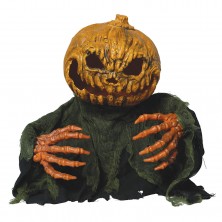 Busto Calabaza con Luz, Sonido y Movimiento 50 cm