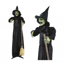 Bruja con Escoba 185 cm