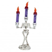 Candelabro Esqueleto con Luz 35 cm