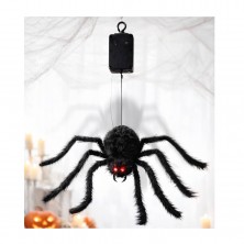 Araña con Movimiento, Luz y Sonido 80 cm