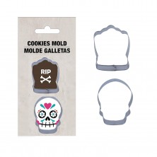 2 Moldes Metálicos Galletas