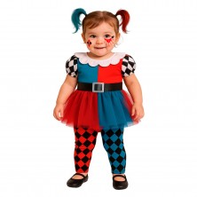 Disfraz Bebé Harlequin Talla 12-18 Meses