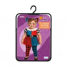 Disfraz Bebé Harlequin Talla 18-24 Meses