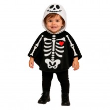 Poncho Baby Skeleton Talla 18-24 Meses