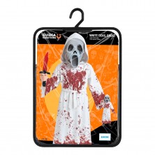 Disfraz White Devil Ghost Talla 5-6 Años