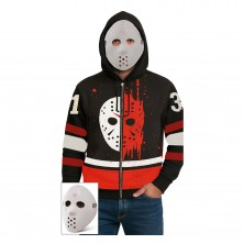 Máscara y Sudadera Asesino Talla L