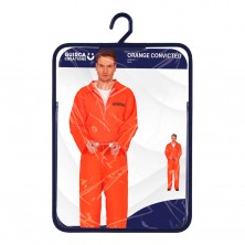 Disfraz Mono Presidiario Adulto Talla M